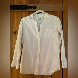 Marine Layer Cotton Cream Shirt